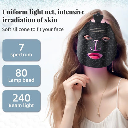 LED Maska Pro 7 Kolorów